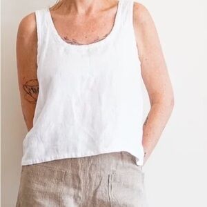 Moss Grey Elenor tank oat